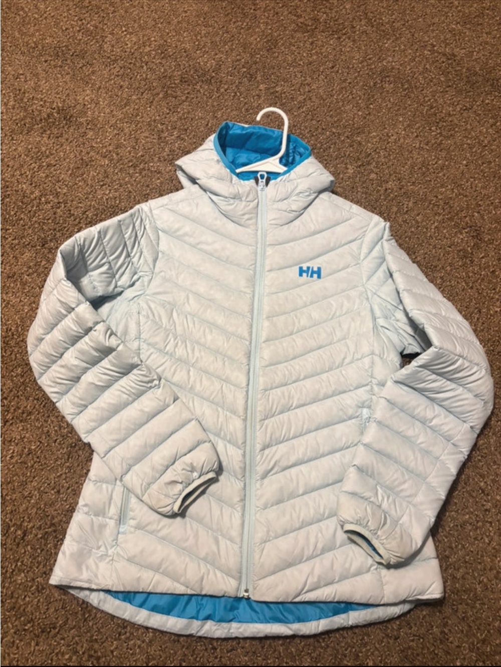 Helly Hansen Womens 550 fill down Puffer Jacket size Medium